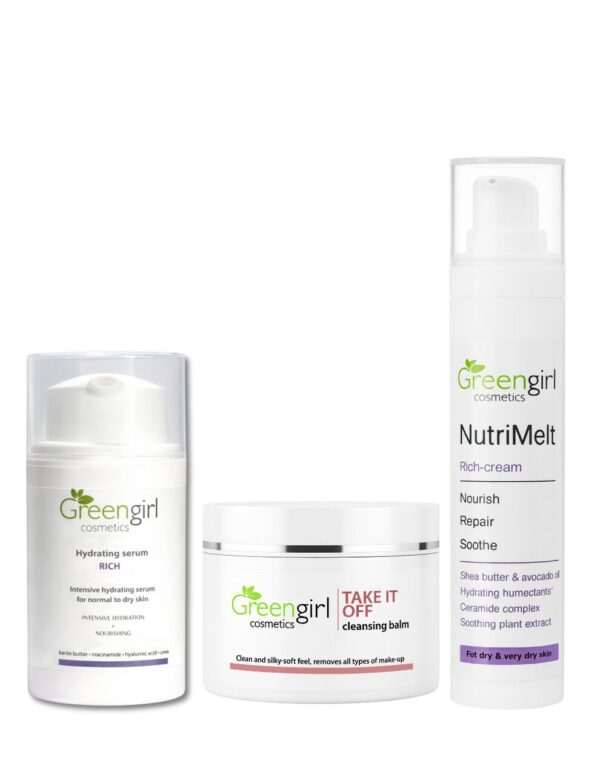 Rich comfort – set za njegu suhe kože